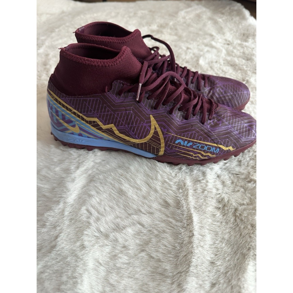 Nike Air Zoom Maroon Turf Cleats - Size 10 Men